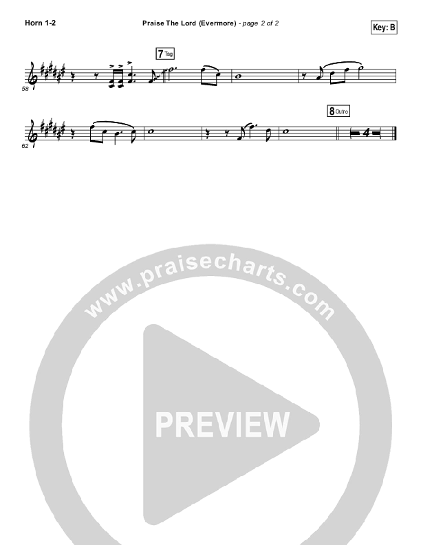 Praise The Lord (Evermore) Brass Pack (Worship Central)