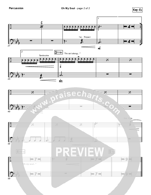 Oh My Soul Percussion (Casting Crowns)