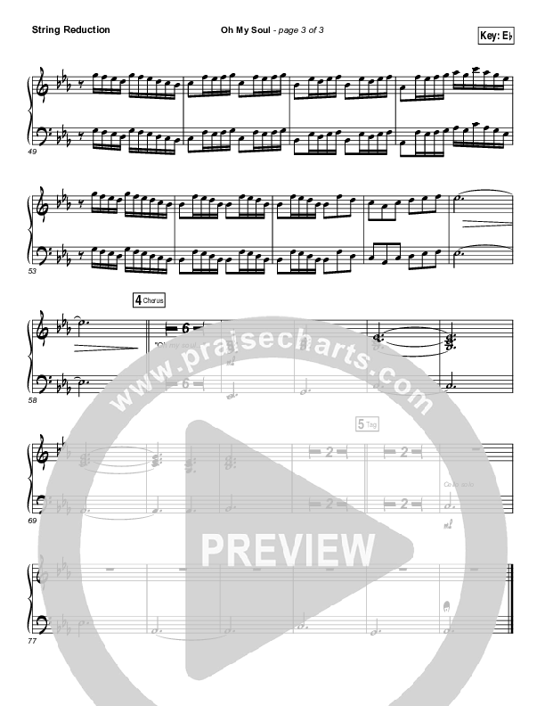 Oh My Soul Synth Strings (Casting Crowns)