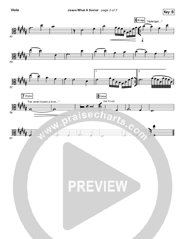 Jesus What A Savior Viola (Housefires)