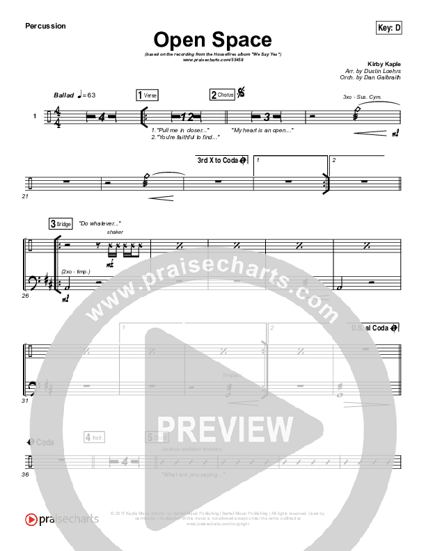 Open Space Percussion (Housefires)