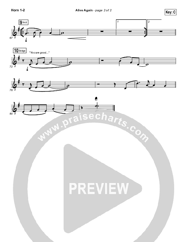 Alive Again Brass Pack (Planetshakers)