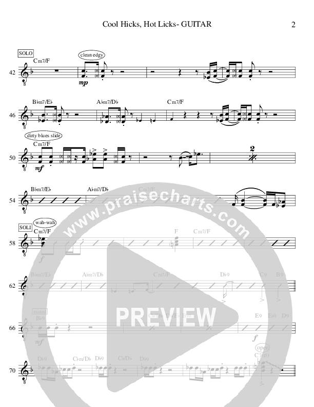 Cool Hicks Hot Licks (Instrumental) Guitar (Ric Flauding)