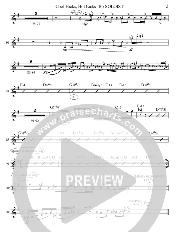 Cool Hicks Hot Licks (Instrumental) Soprano Sax (Ric Flauding)