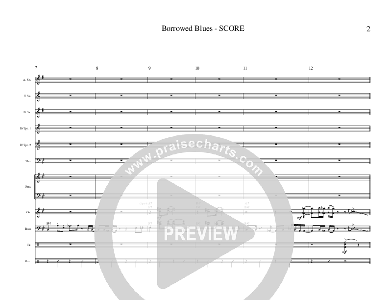 Borrowed Blues (Instrumental) Orchestration (Ric Flauding)
