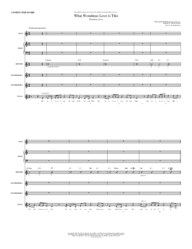 What Wondrous Love Is This Inst. Ensemble (Causeway)