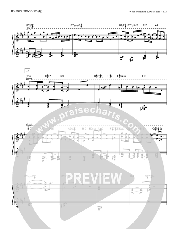 What Wondrous Love Is This Transcribed Solos (Eb) (Causeway)