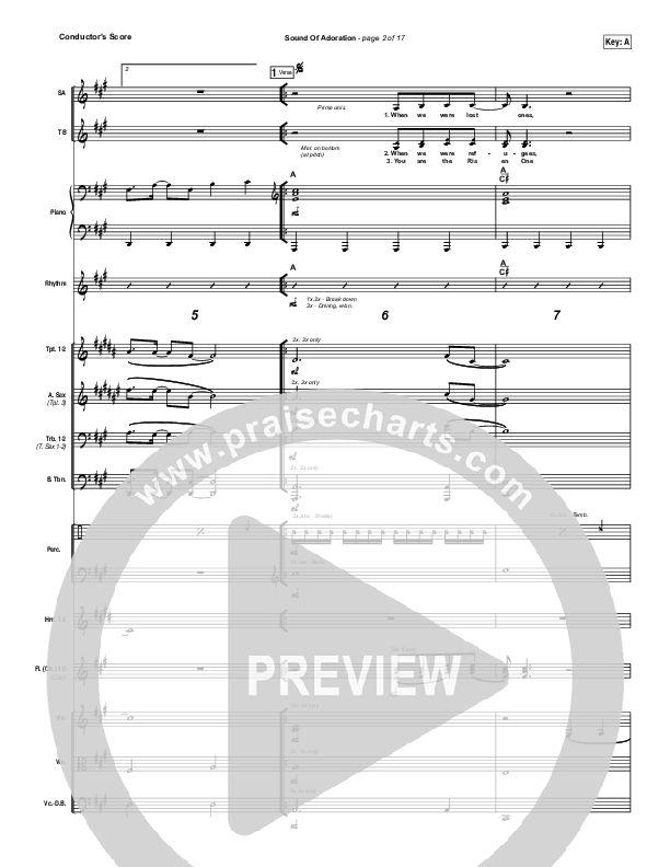 Sound Of Adoration Orchestration (Jesus Culture / Bryan Torwalt)