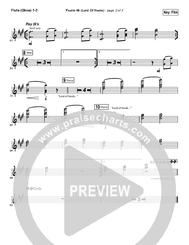 Psalm 46 (Lord Of Hosts) Wind Pack (Onething Live / Misty Edwards)