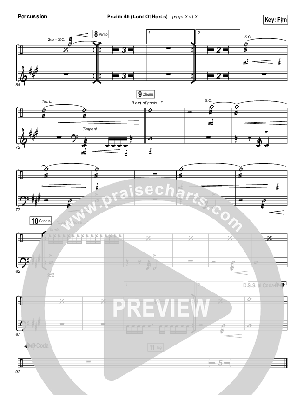 Psalm 46 (Lord Of Hosts) Percussion (Onething Live / Misty Edwards)