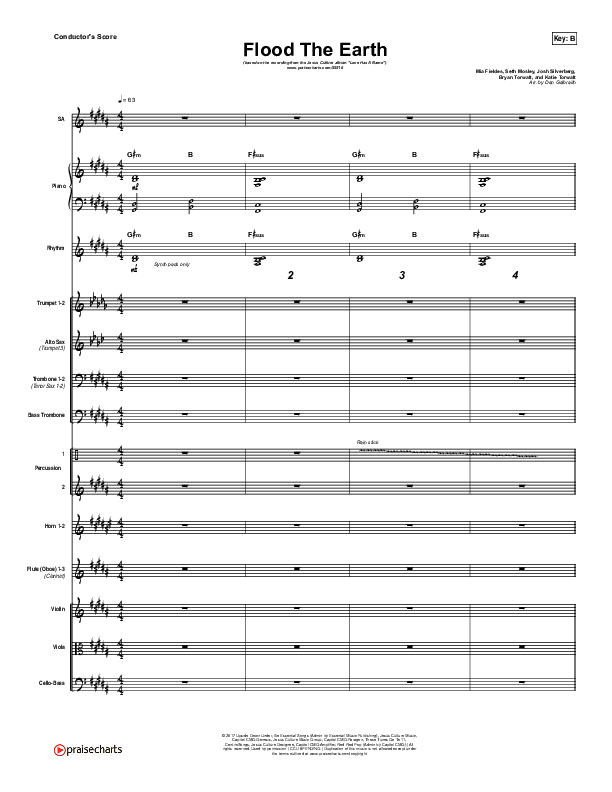 Flood The Earth Orchestration (Jesus Culture /  Katie Torwalt)
