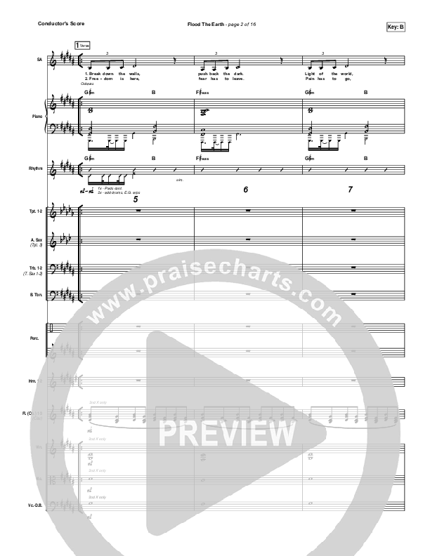 Flood The Earth Orchestration (Jesus Culture /  Katie Torwalt)