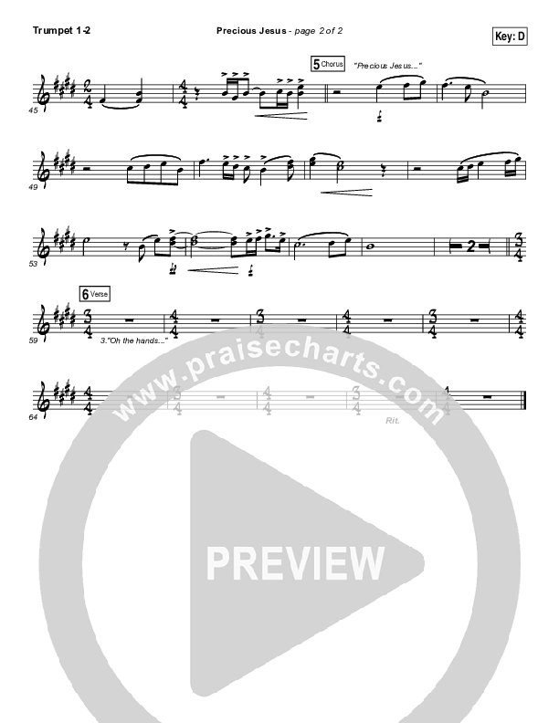 Precious Jesus Trumpet 1,2 (GATEWAY)