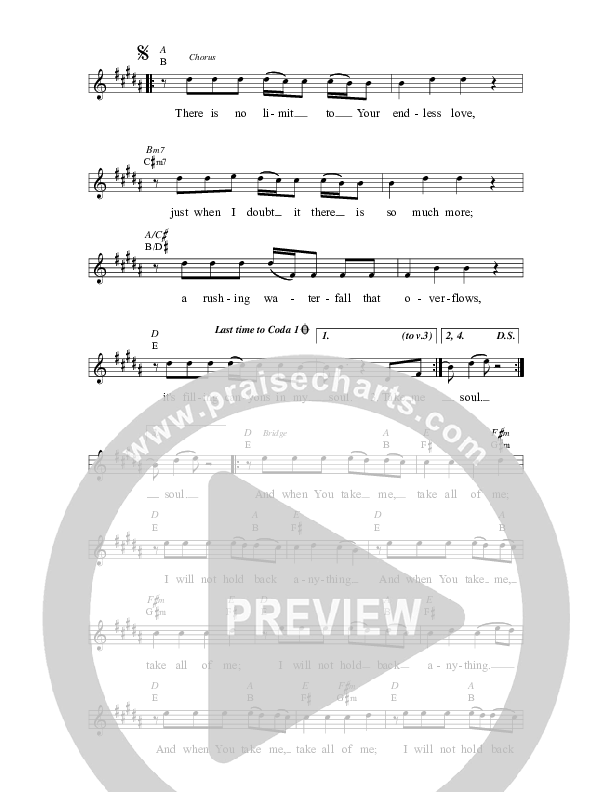 Canyons Lead Sheet (Corey Voss)