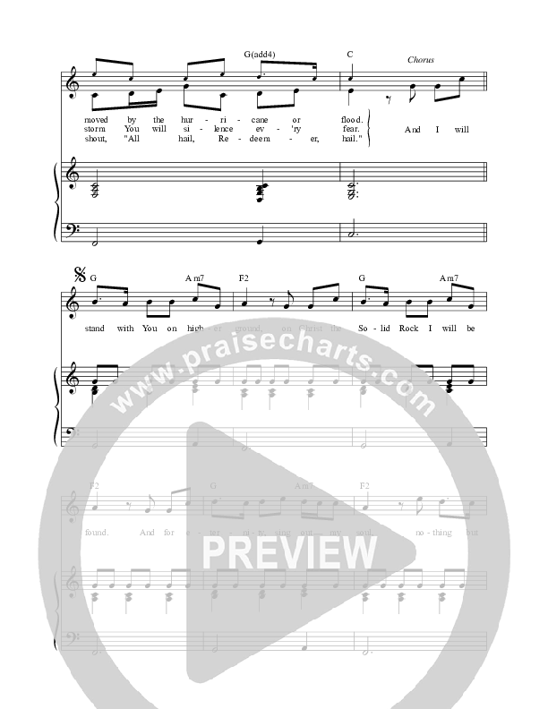 Nothing But Grace Piano/Vocal (Chris Sayburn)