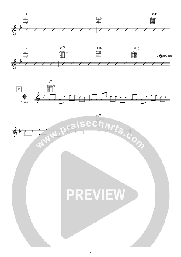 I'm Not Ashamed Lead Sheet (Hillsong London / Hillsong Worship)