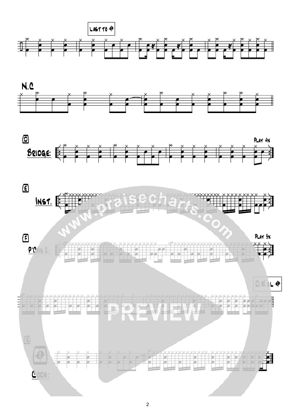 Break Free (Instrumental) Drum Set (Hillsong Worship)