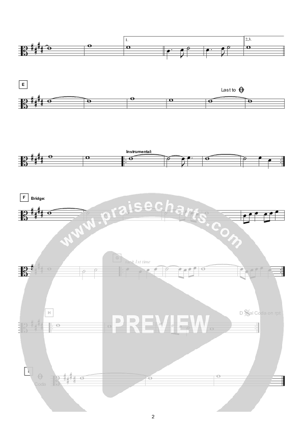 There Is Nothing Like (Instrumental) Viola (Hillsong Worship)