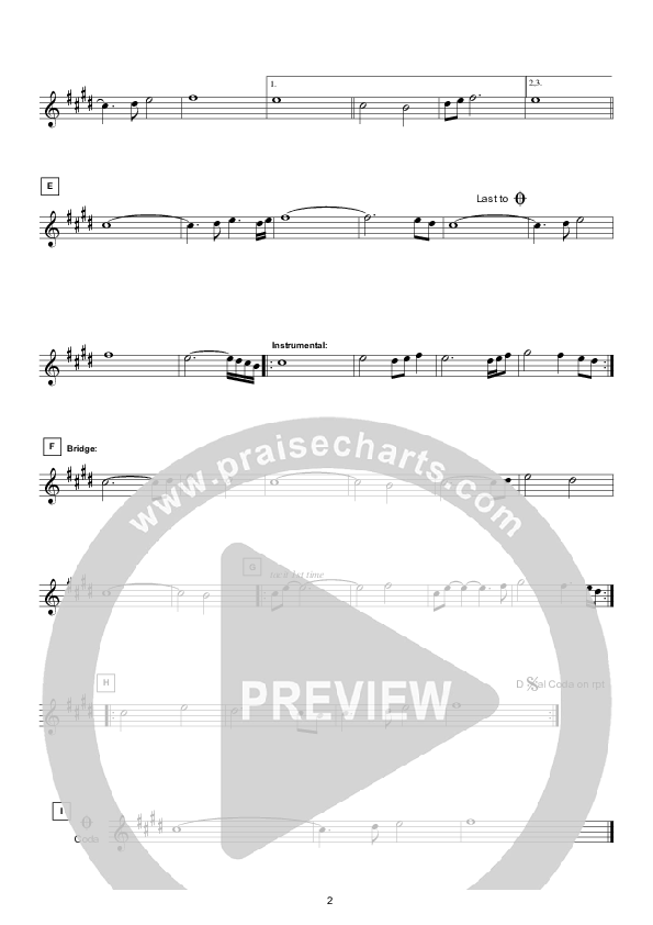 There Is Nothing Like (Instrumental) Violin 1 (Hillsong Worship)