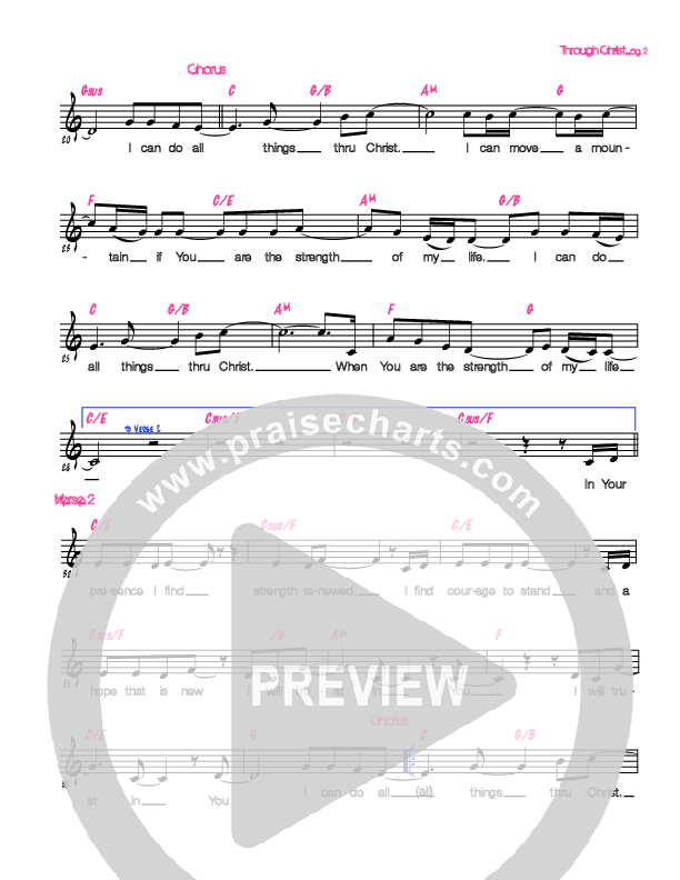 Through Christ Lead (SAT) (Generation Unleashed)