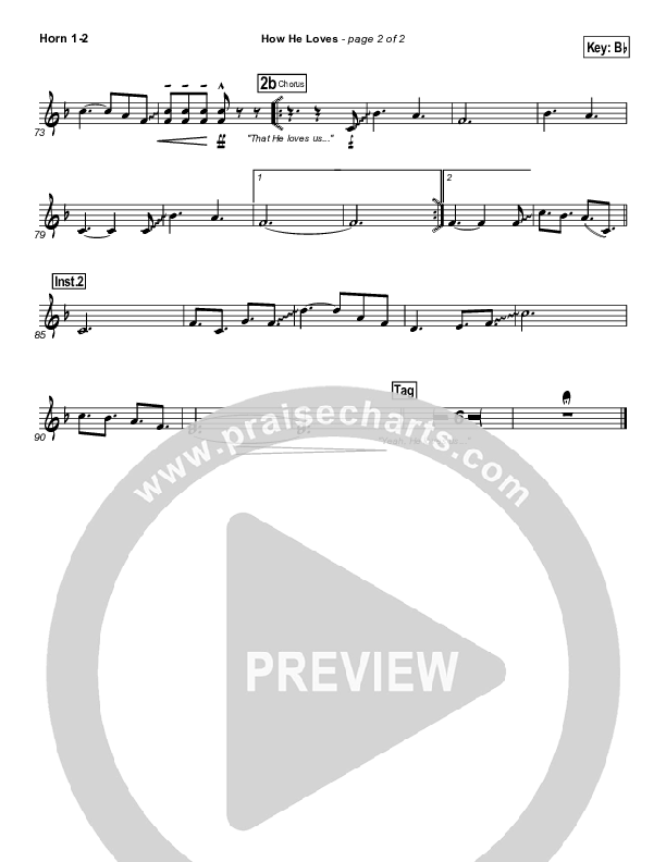 How He Loves Brass Pack (Eddie Kirkland)