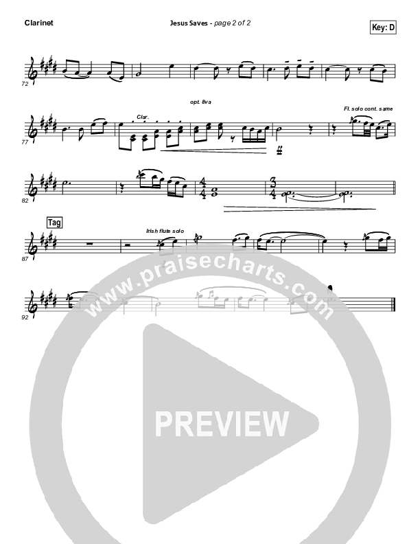 Jesus Saves Clarinet (Travis Cottrell)