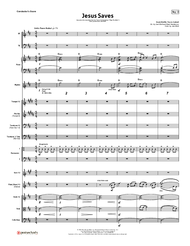 Jesus Saves Orchestration (Travis Cottrell)