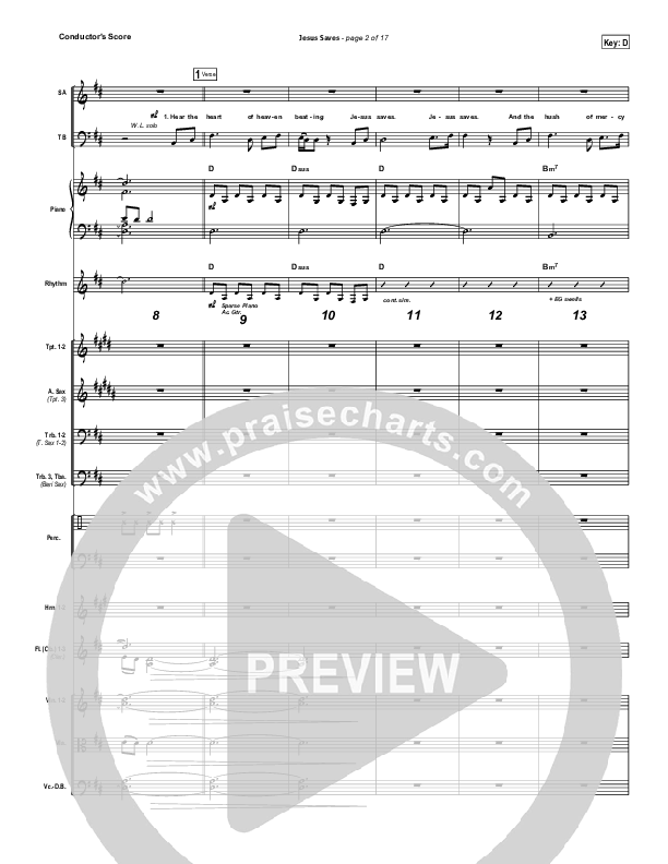 Jesus Saves Orchestration (Travis Cottrell)