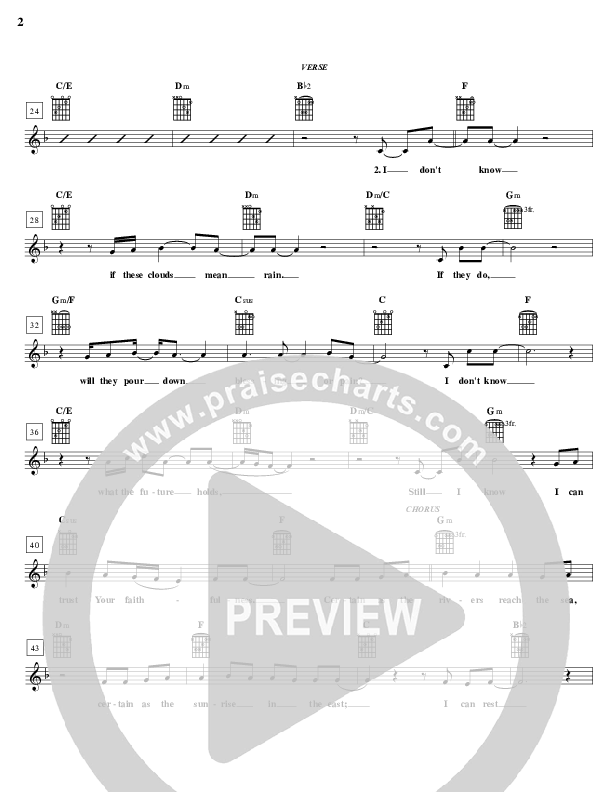 Your Faithfulness Lead (SAT) (Brian Doerksen)