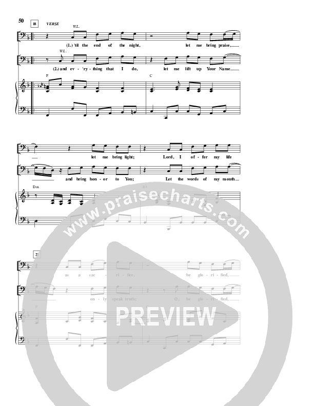 Be Glorified Piano/Vocal & Lead (Don Moen)