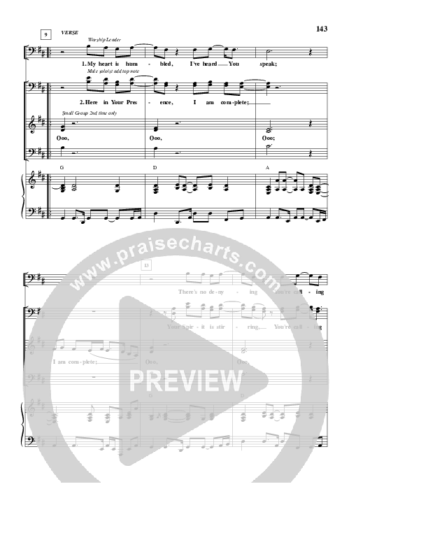 I'll Say Yes Lead & Piano (Don Moen)