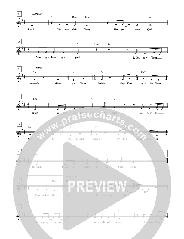 Saviour King Lead Sheet (Don Moen)