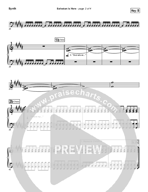 Salvation Is Here Synth Strings (Lincoln Brewster)