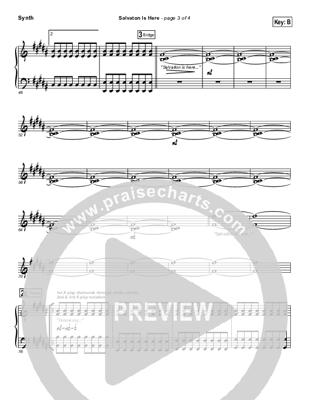 Salvation Is Here Synth Strings (Lincoln Brewster)