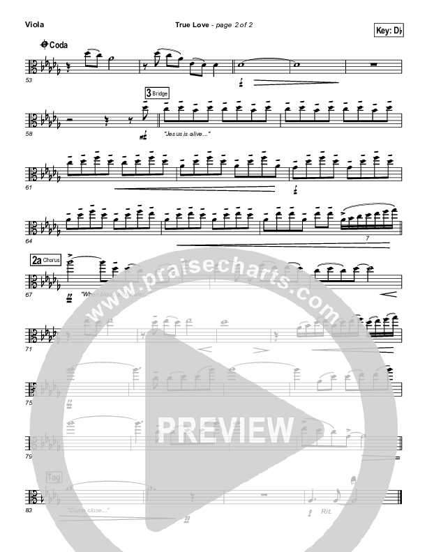 True Love Viola (Phil Wickham)