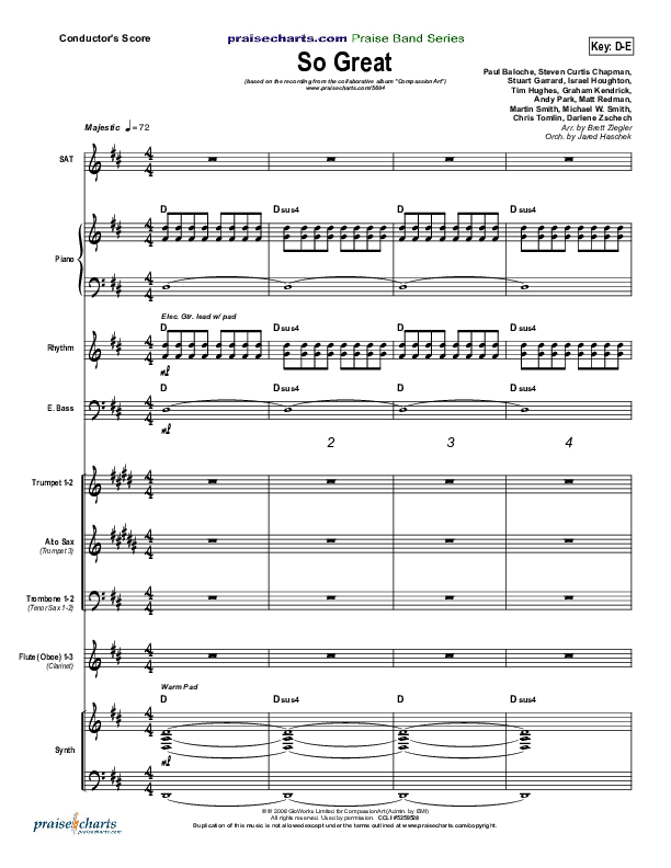 So Great Conductor's Score ()