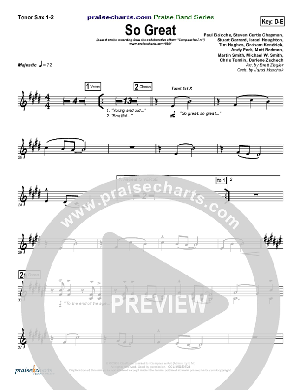 So Great Tenor Sax 1/2 ()