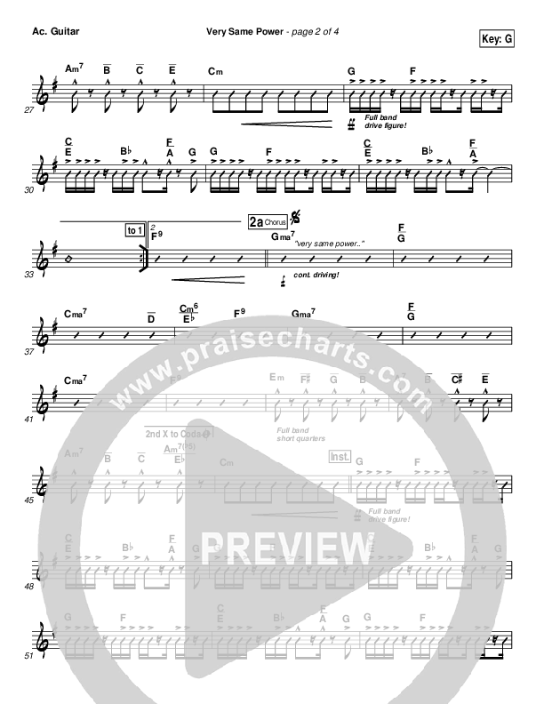 Very Same Power Acoustic Guitar (Free Chapel)