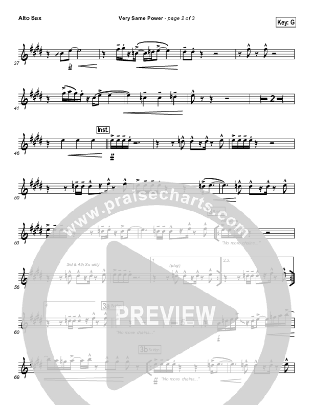 Very Same Power Alto Sax (Free Chapel)