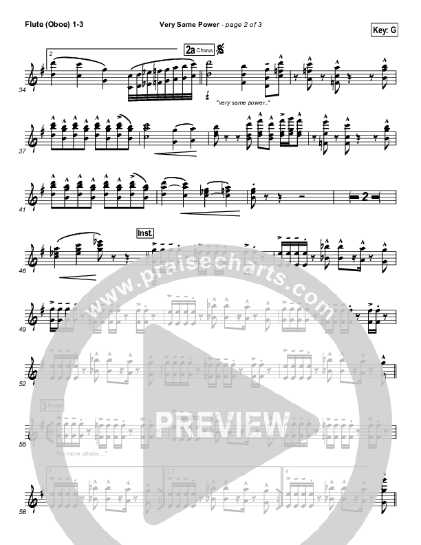 Very Same Power Flute/Oboe 1/2/3 (Free Chapel)