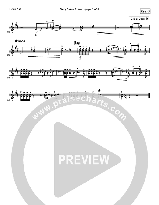 Very Same Power French Horn 1/2 (Free Chapel)