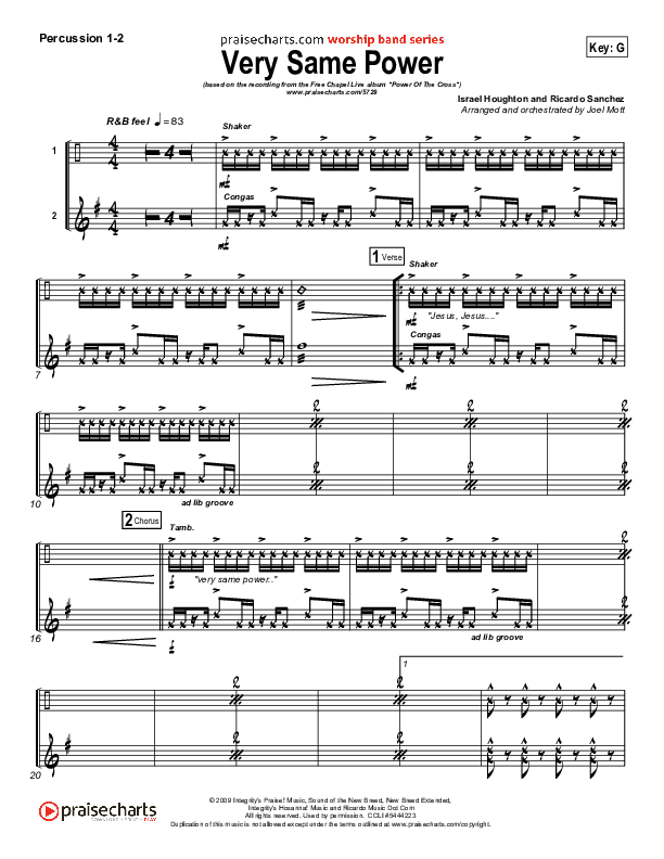 Very Same Power Percussion 1/2 (Free Chapel)