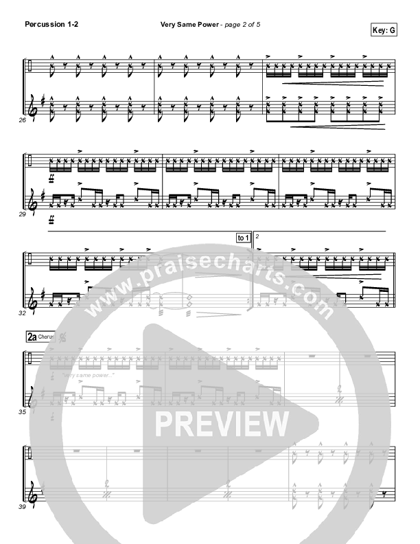 Very Same Power Percussion 1/2 (Free Chapel)