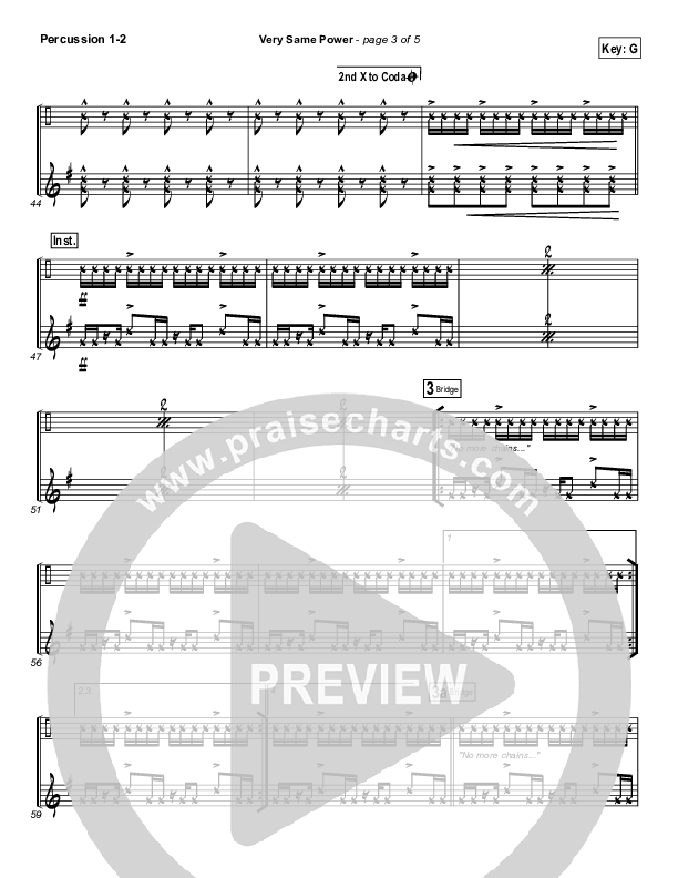 Very Same Power Percussion 1/2 (Free Chapel)