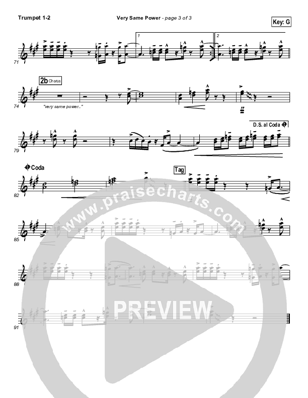 Very Same Power Trumpet 1,2 (Free Chapel)