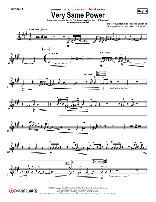 Very Same Power Trumpet 3 (Free Chapel)