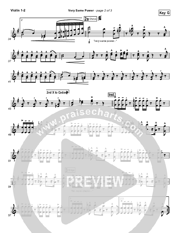 Very Same Power Violin 1/2 (Free Chapel)