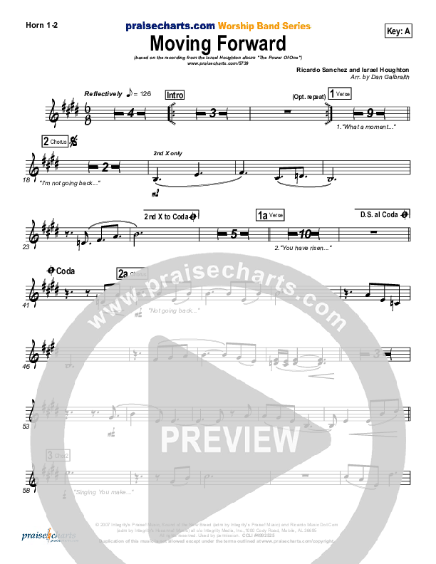 Moving Forward Brass Pack (Israel Houghton)