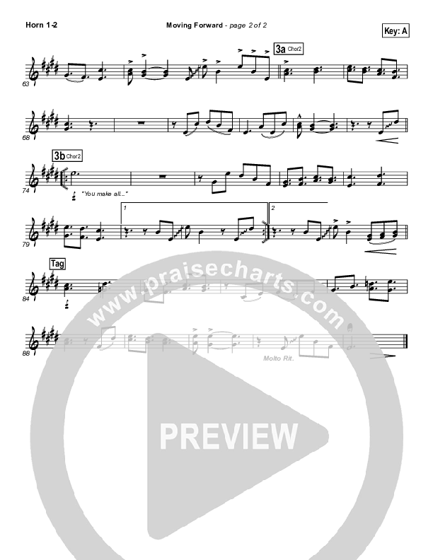 Moving Forward Brass Pack (Israel Houghton)