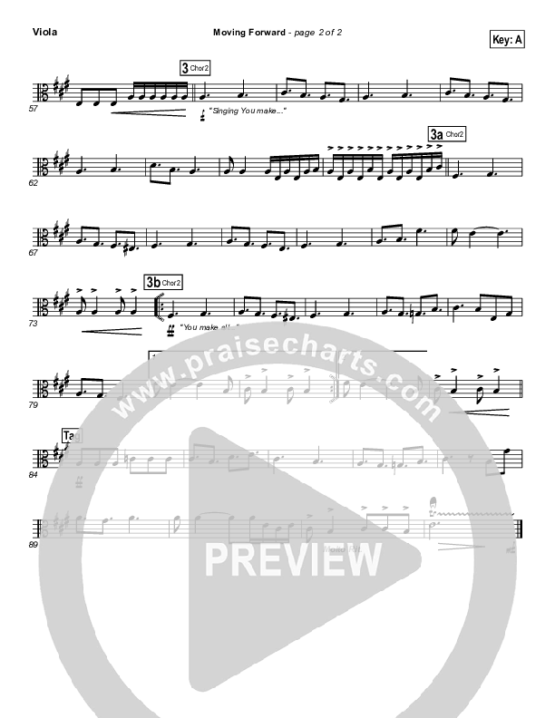 Moving Forward Viola (Israel Houghton)